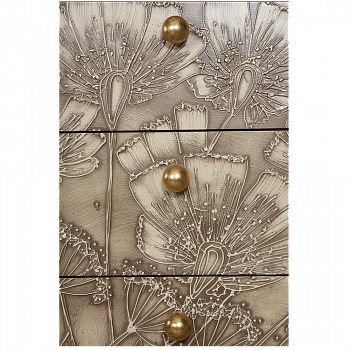 Зеркало BOGACHO 11558 Каштан, цв. к. Айвори Мраморное золото(АСМзл), 77078 Амбер(Бр)